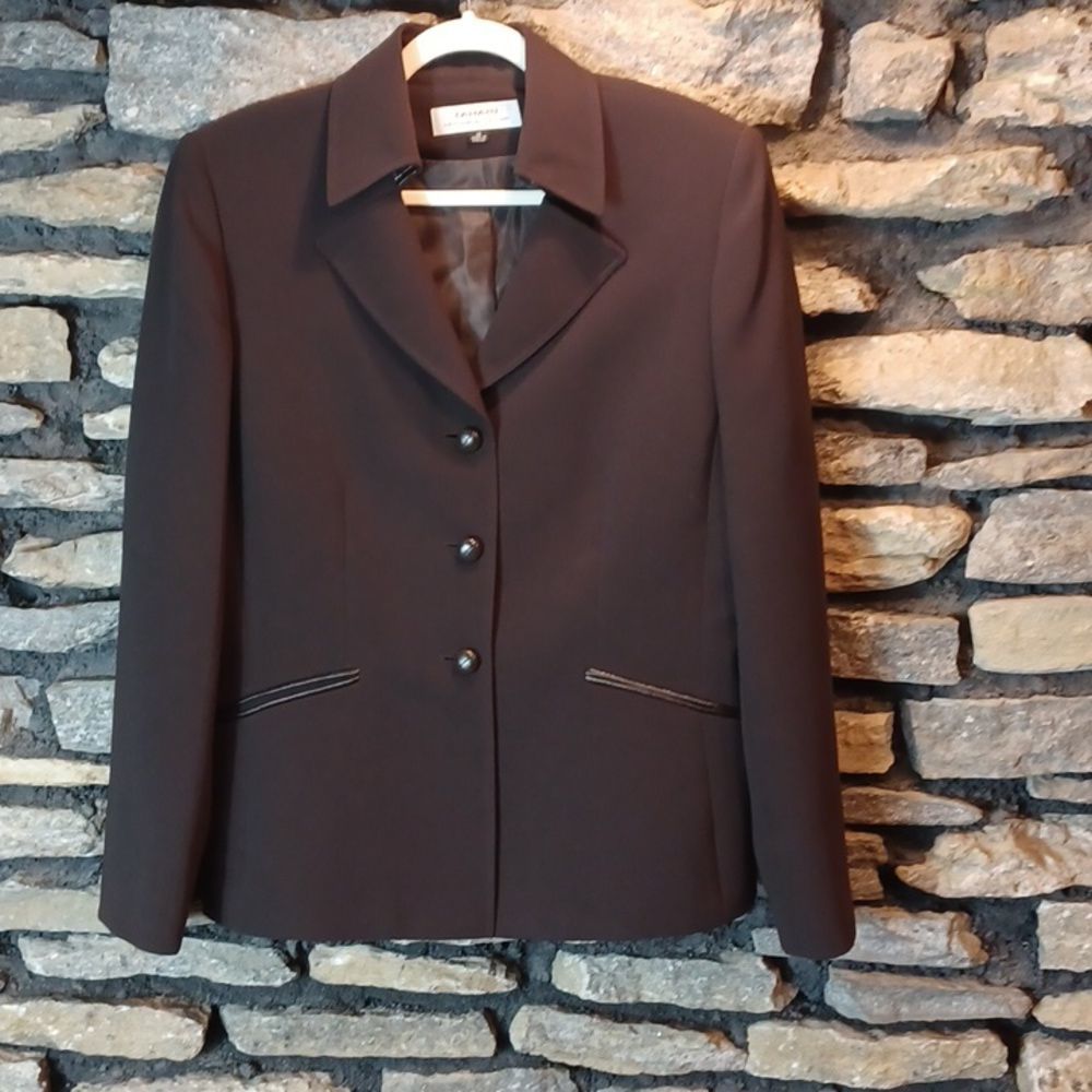 Tahari Brown Blazer